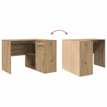 Corner Desk with Drawer Artisan Oak 102 x 88 x 75 cm