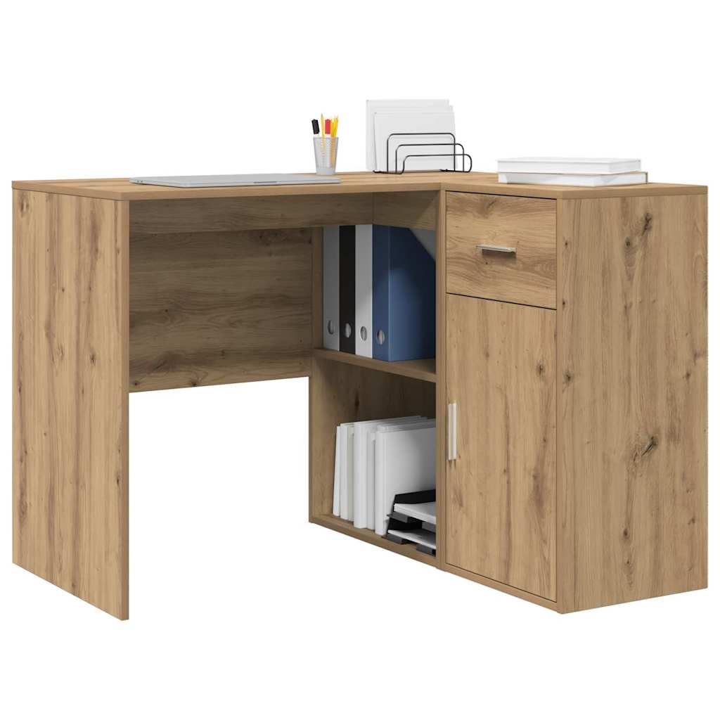 Corner Desk with Drawer Artisan Oak 102 x 88 x 75 cm