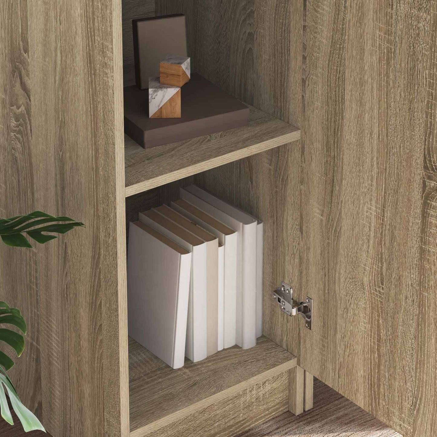 Desk 2 pcs Sonoma Oak