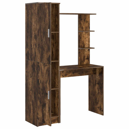 Desk 2 pcs Smoked Oak