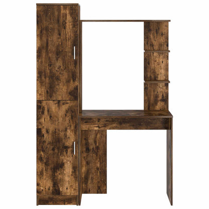 Desk 2 pcs Smoked Oak