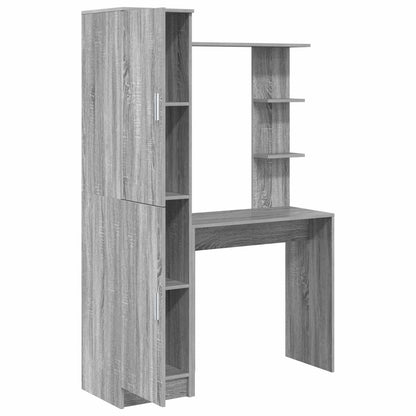Desk 2 pcs Grey Sonoma