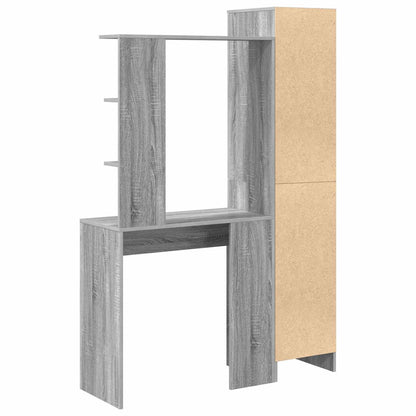Desk 2 pcs Grey Sonoma