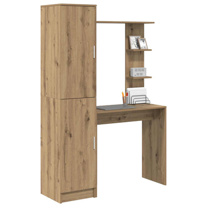 Desk 2 pcs Artisan Oak