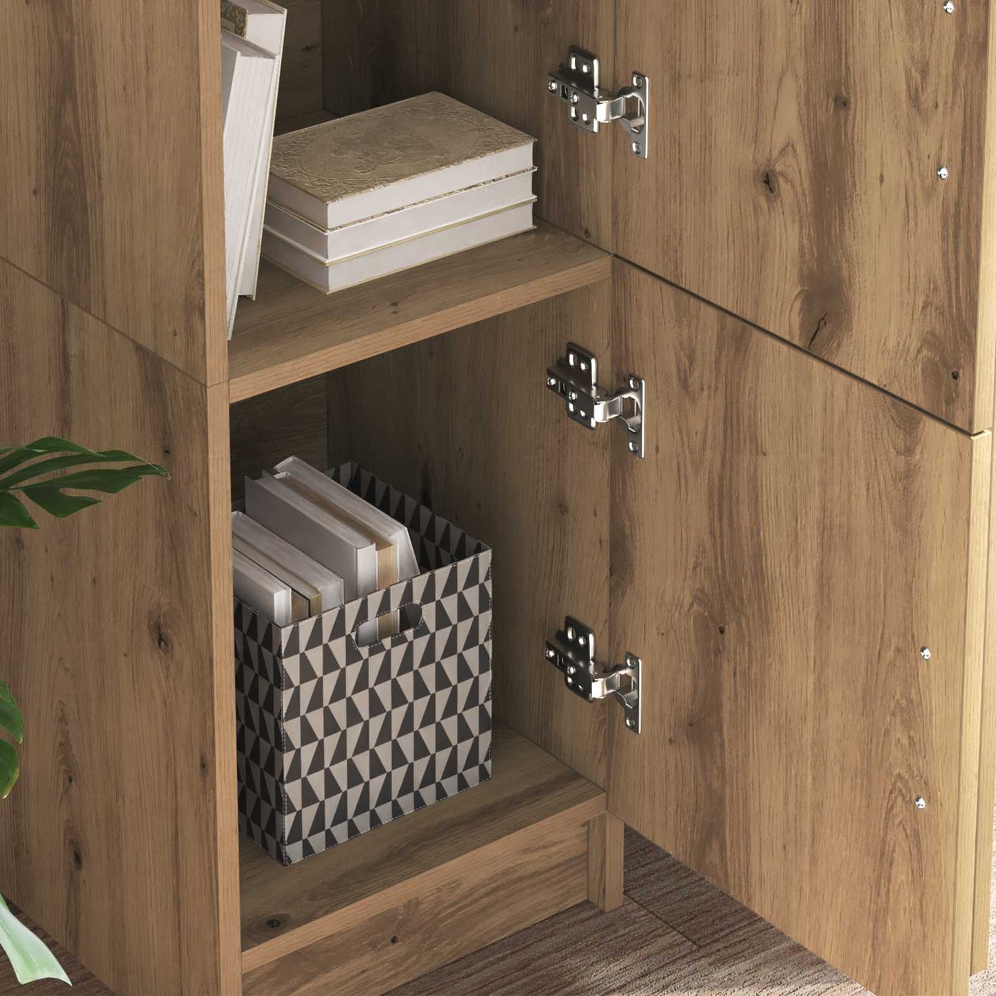 Desk 2 pcs Artisan Oak