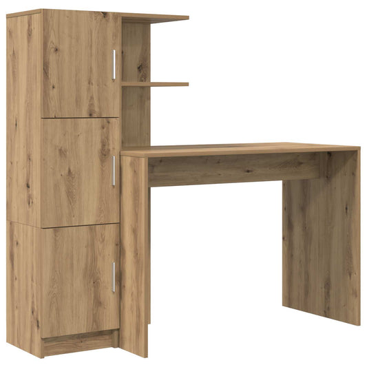 Desk Artisan Oak 133.5 x 50 x 124 cm 2 pcs