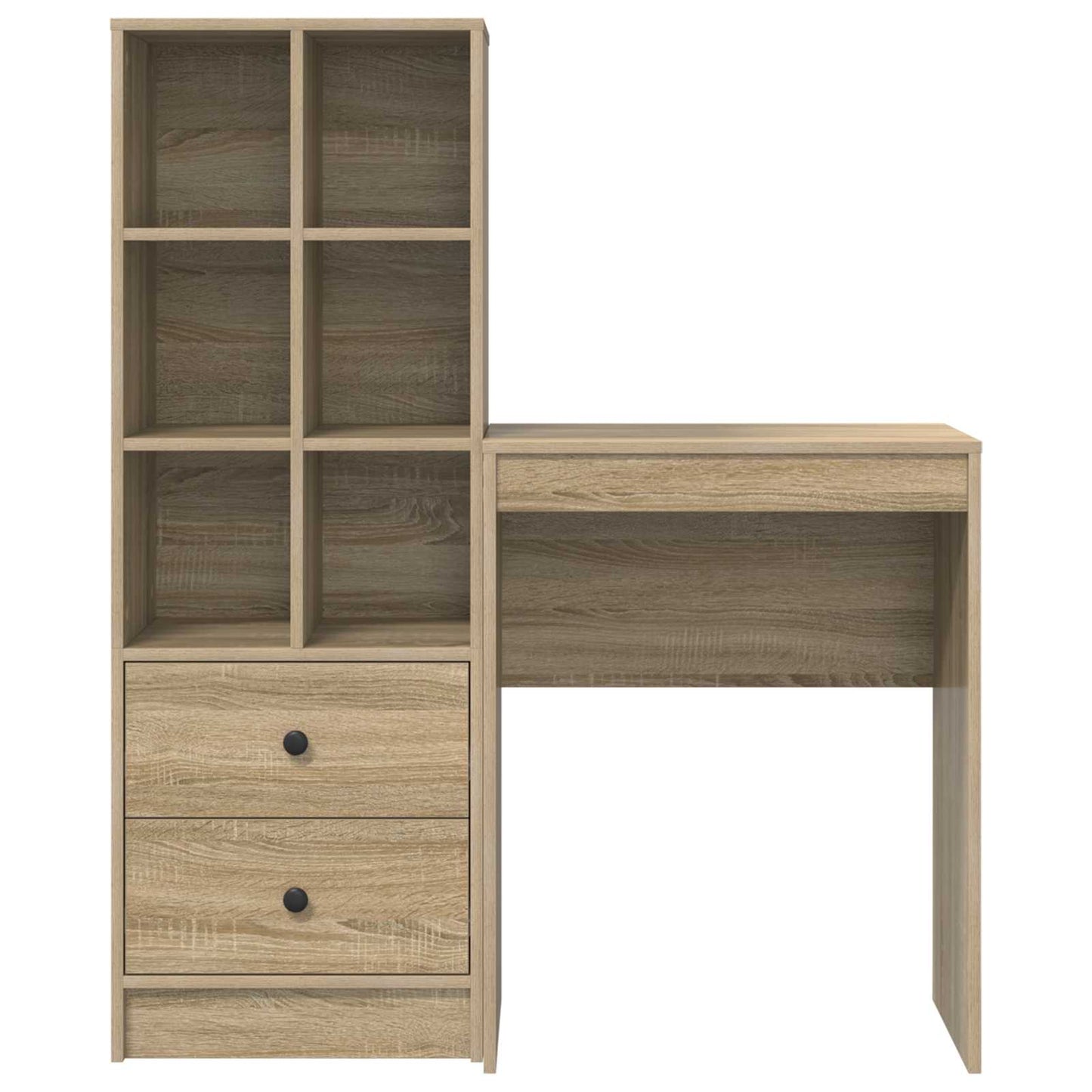 Desk Sonoma Oak 105.5 x 34 x 127 cm 2 pcs