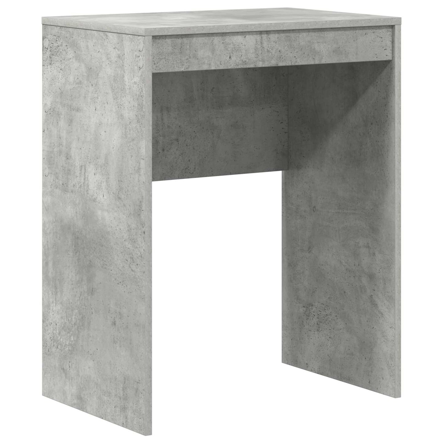 Desk with Drawer with Shelf with Storage 2 pcs Concrete Grey