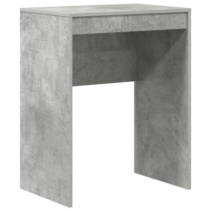 Desk with Drawer with Shelf with Storage 2 pcs Concrete Grey