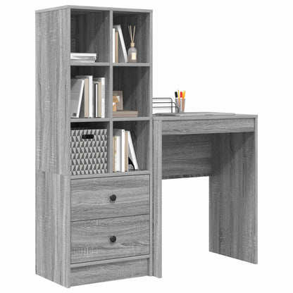 Desk Grey Sonoma 105.5 x 34 x 127 cm 2 pcs