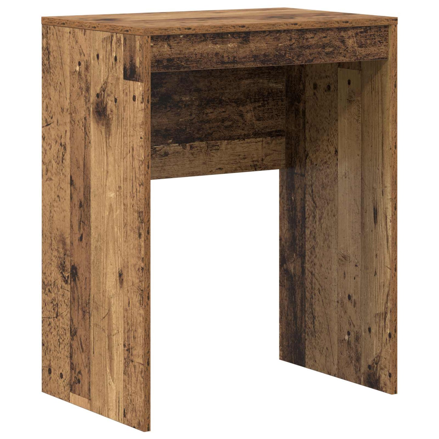 Desk with Drawer with Shelf with Storage 2 pcs Old Wood