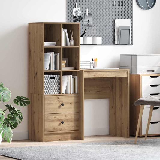 Desk Artisan Oak 105.5 x 34 x 127 cm 2 pcs