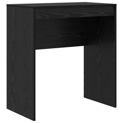 Desk with Drawer with Shelf with Storage 2 pcs Black Oak
