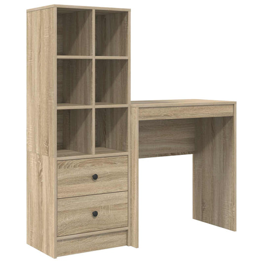 Desk Sonoma Oak 115.5 x 40 x 127 cm 2 pcs