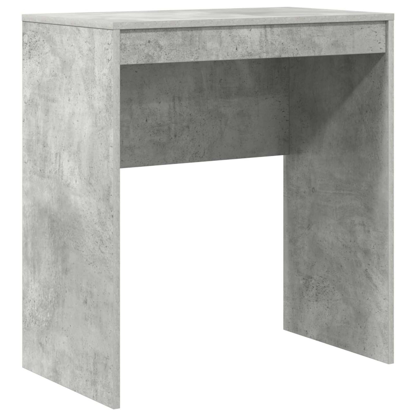 Desk with Drawer with Shelf with Storage 2 pcs Concrete Grey