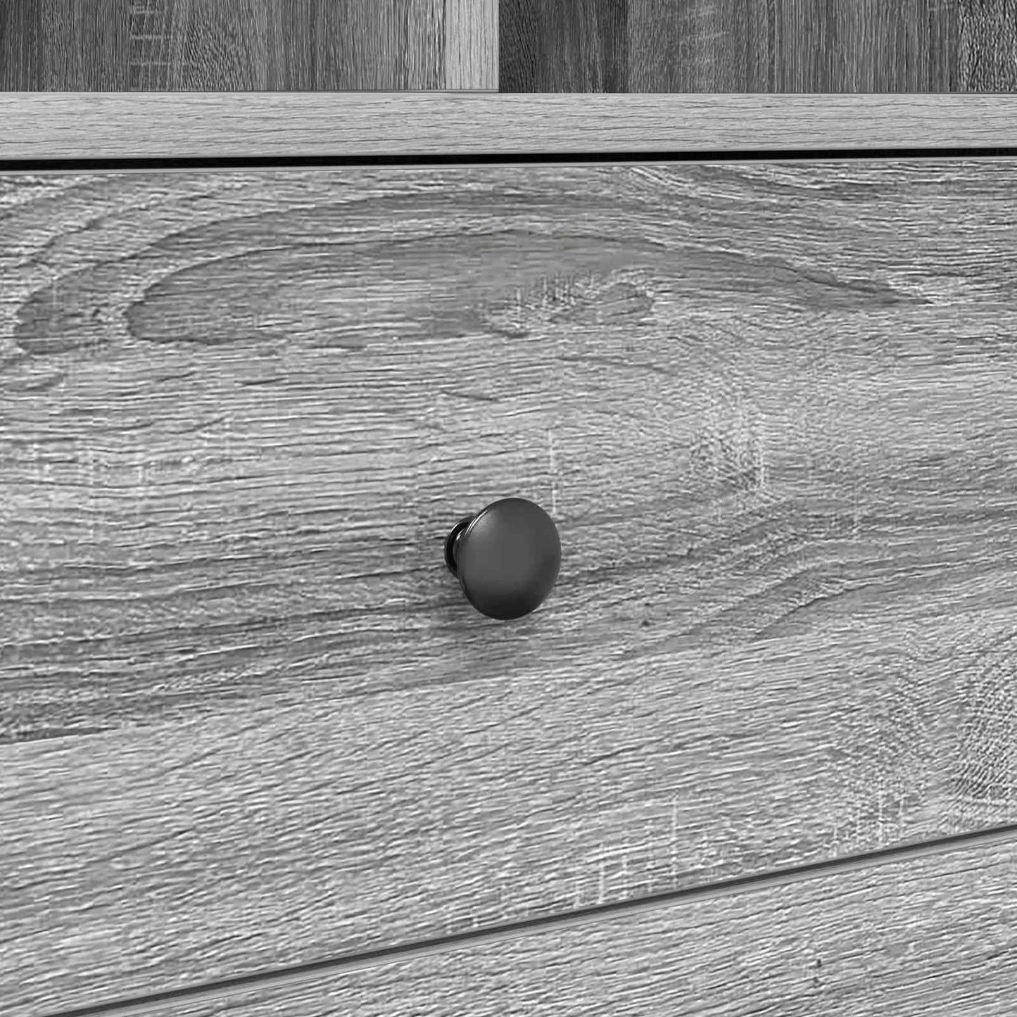 Desk with Drawer with Shelf with Storage 2 pcs Grey Sonoma