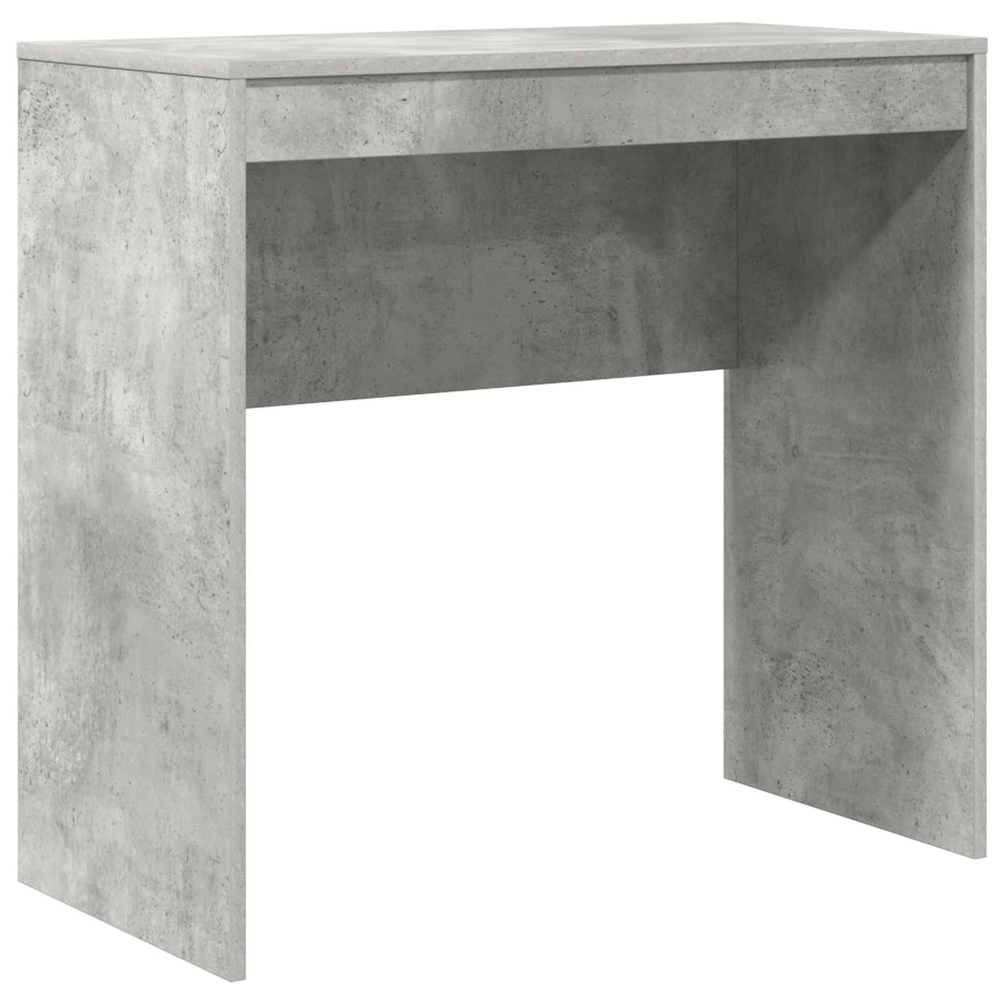 Desk with Drawer with Shelf with Storage 2 pcs Concrete Grey