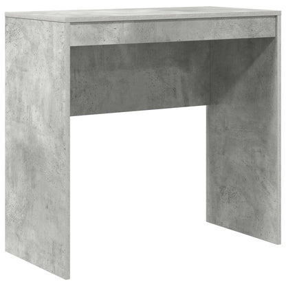 Desk with Drawer with Shelf with Storage 2 pcs Concrete Grey
