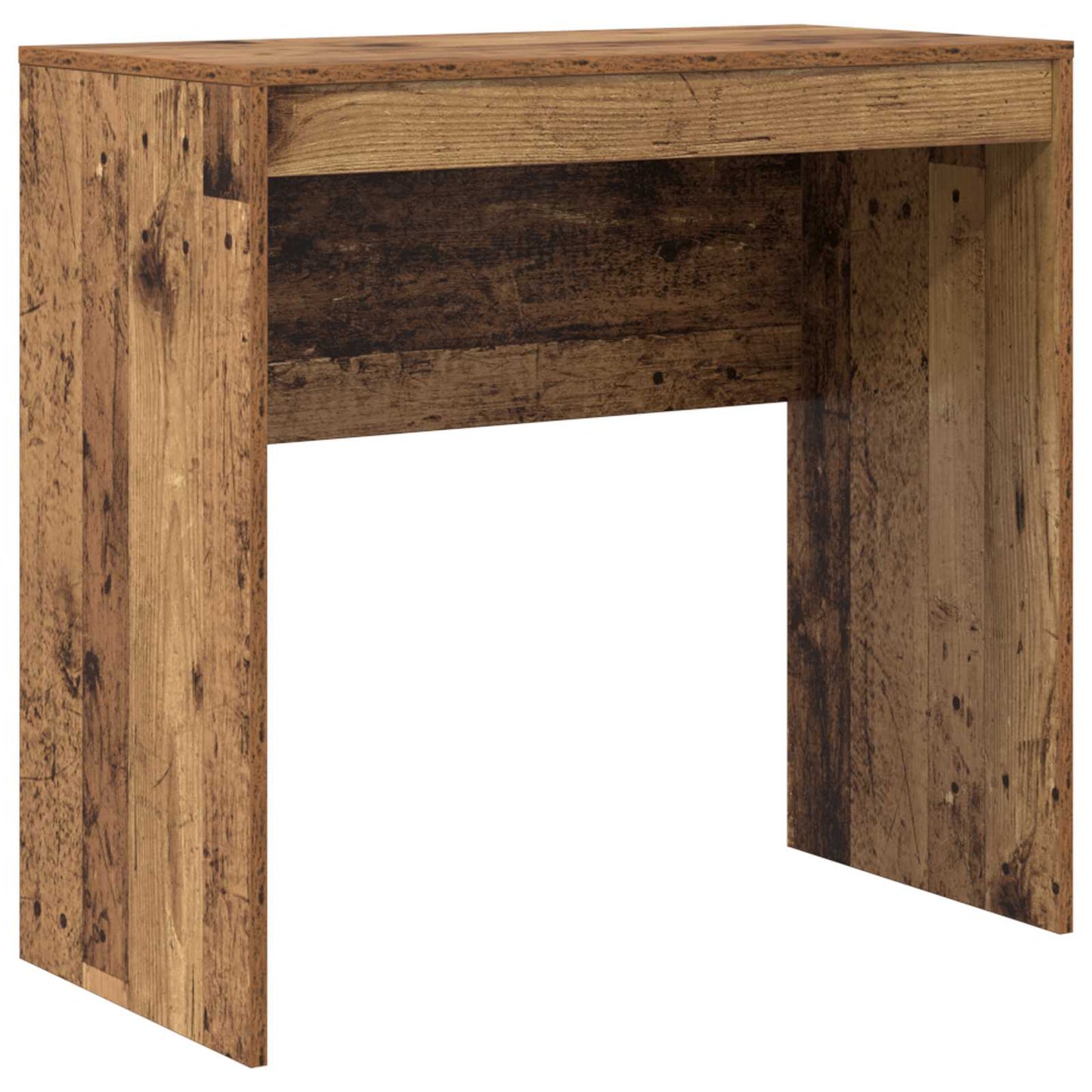 Desk with Drawer with Shelf with Storage 2 pcs Old Wood