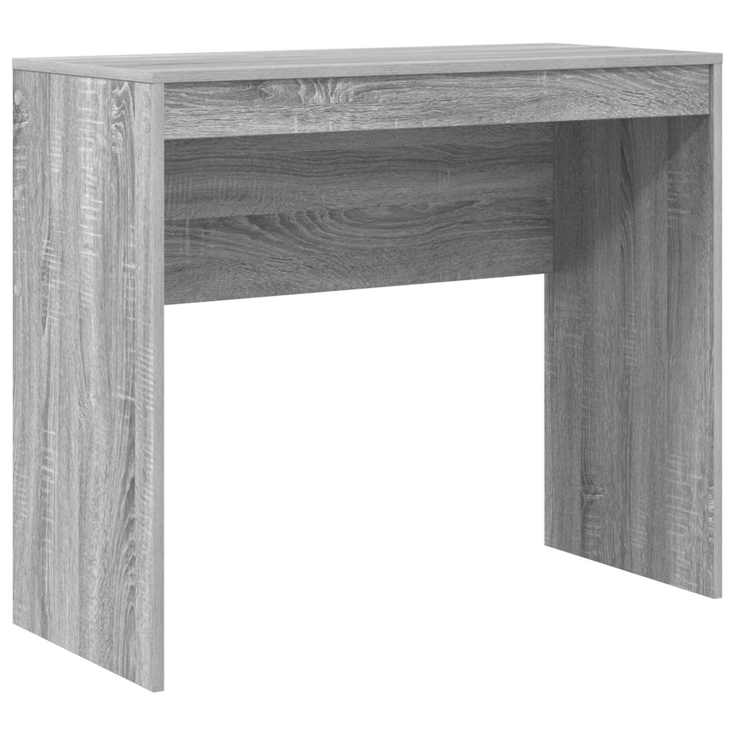 Desk with Drawer with Shelf with Storage 2 pcs Grey Sonoma