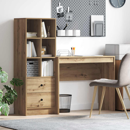 Desk Artisan Oak 135.5 x 40 x 127 cm 2 pcs