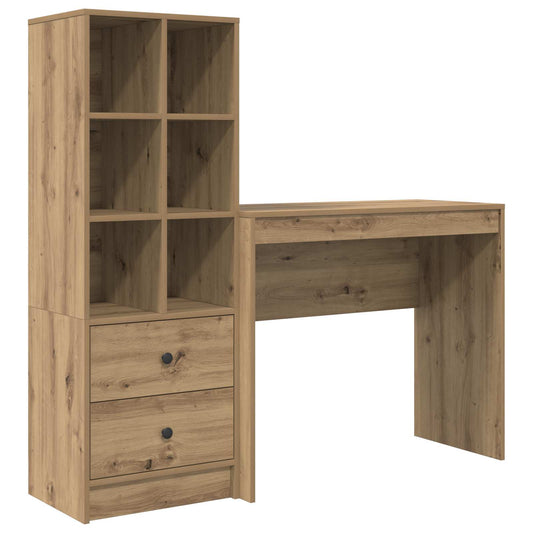Desk Artisan Oak 135.5 x 40 x 127 cm 2 pcs