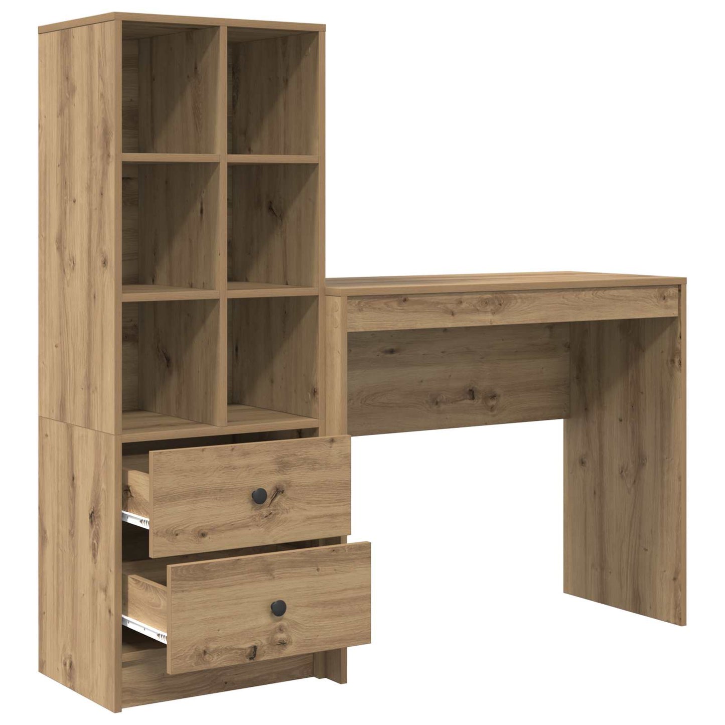 Desk Artisan Oak 135.5 x 40 x 127 cm 2 pcs