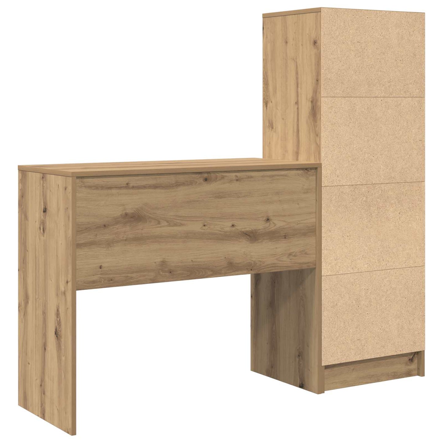 Desk Artisan Oak 135.5 x 40 x 127 cm 2 pcs