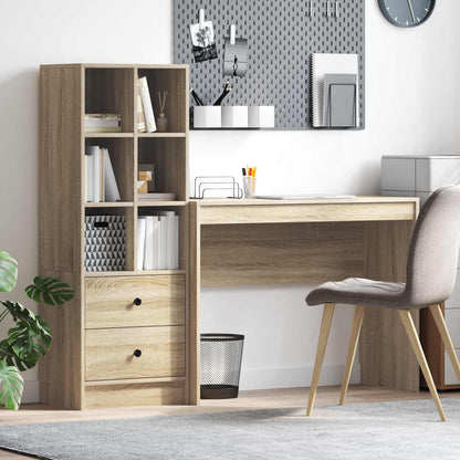 Desk Sonoma Oak 145.5 x 40 x 127 cm 2 pcs