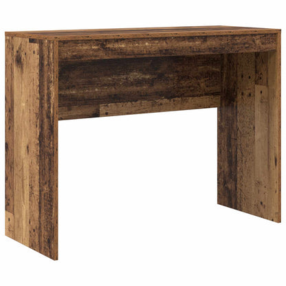 Desk with Drawer with Shelf with Storage 2 pcs Old Wood