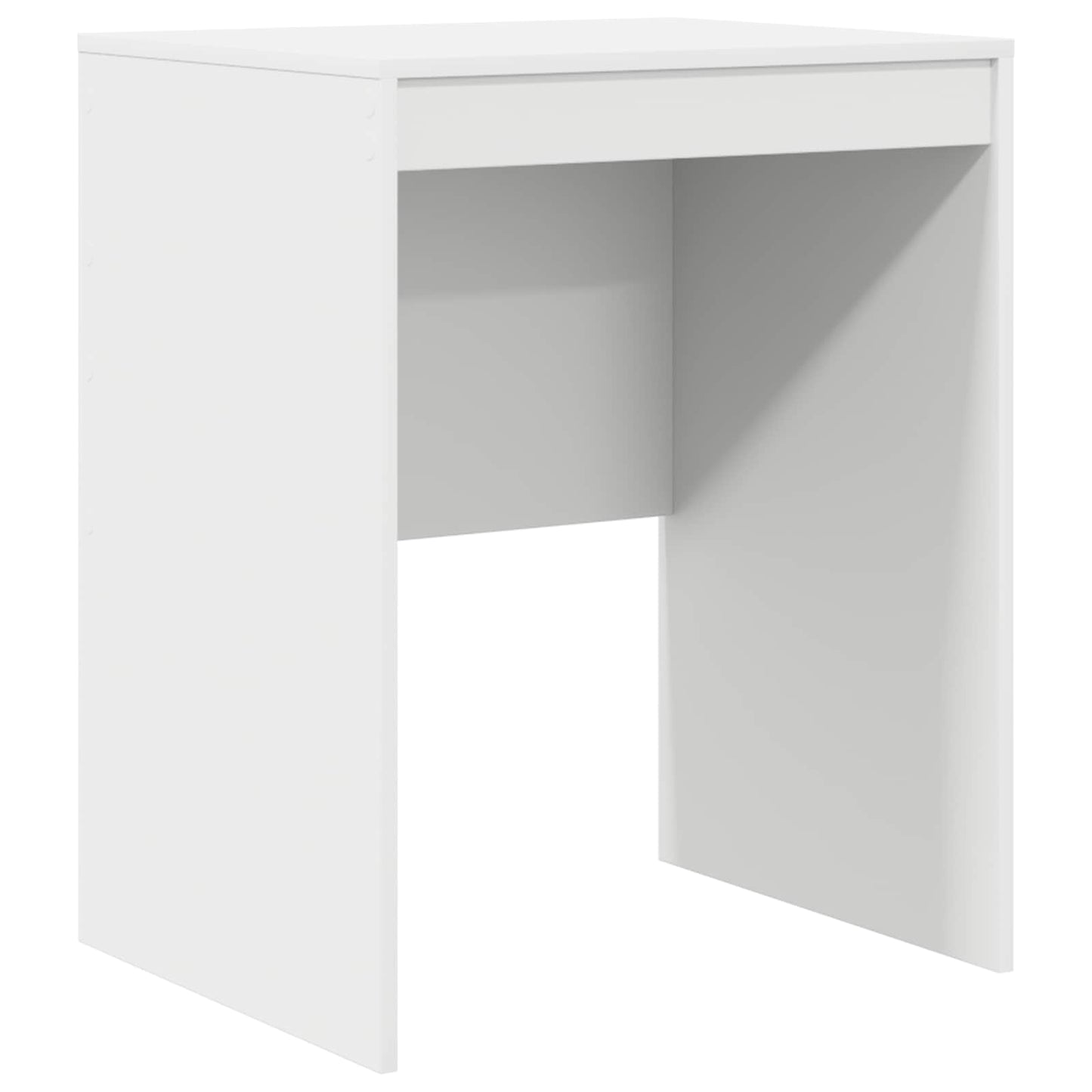 Desk with Drawer with Shelf with Storage 2 pcs White
