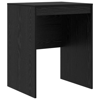 Desk with Drawer with Shelf with Storage 2 pcs Black Oak