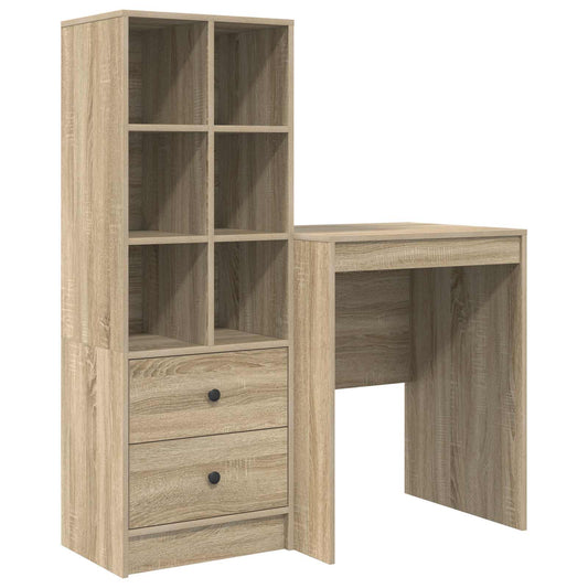 Desk Sonoma Oak 105.5 x 50 x 127 cm 2 pcs