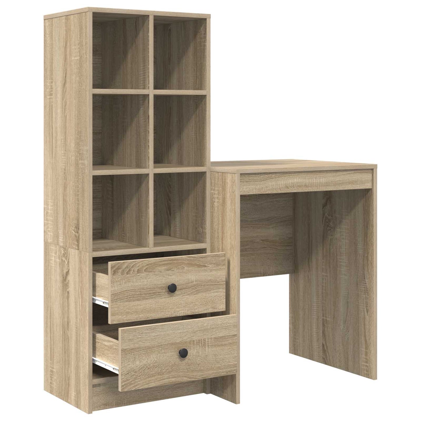 Desk Sonoma Oak 105.5 x 50 x 127 cm 2 pcs
