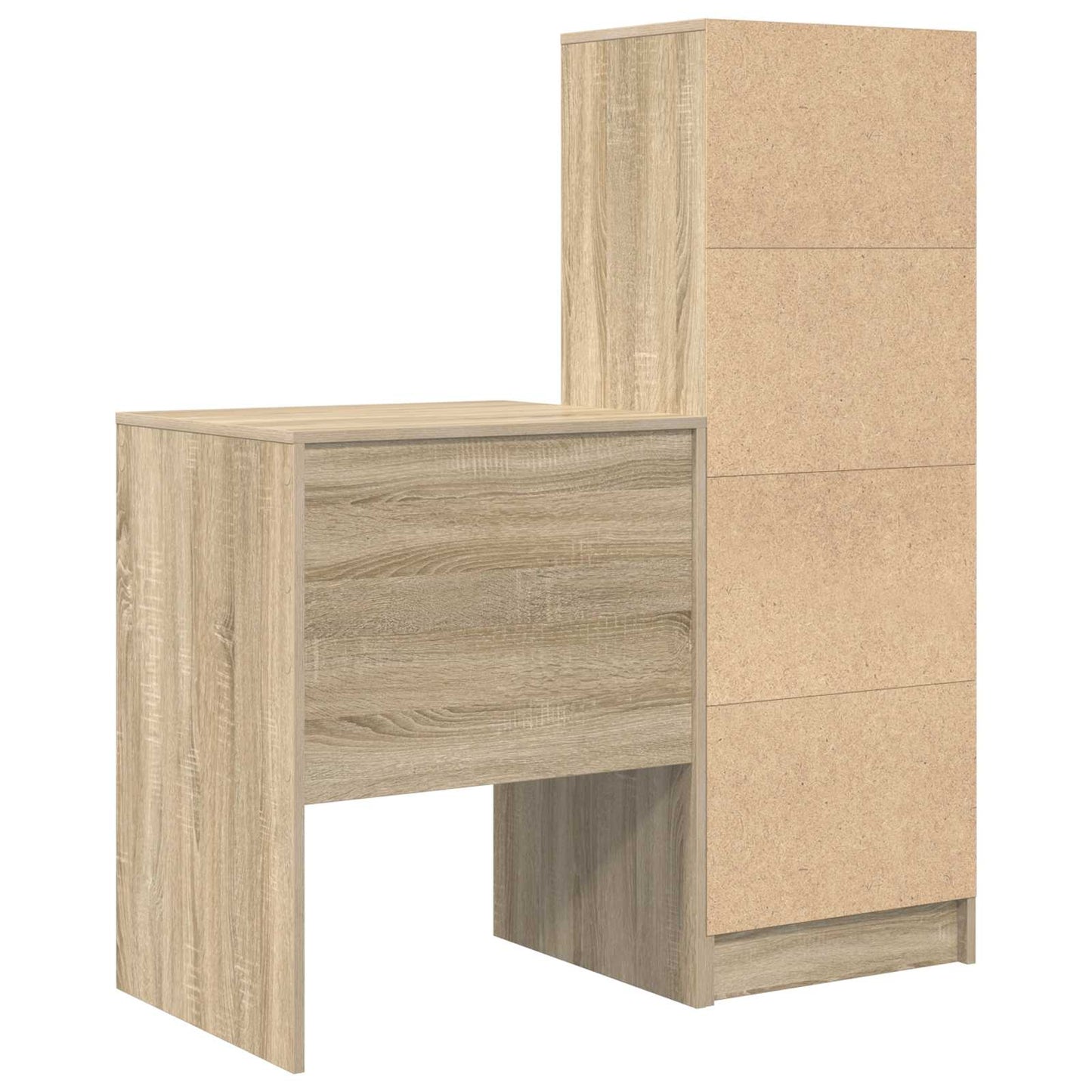 Desk Sonoma Oak 105.5 x 50 x 127 cm 2 pcs