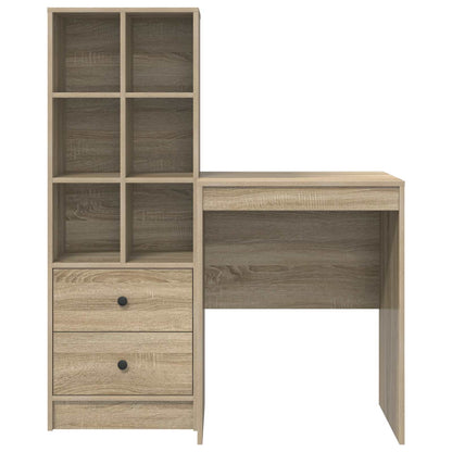 Desk Sonoma Oak 105.5 x 50 x 127 cm 2 pcs