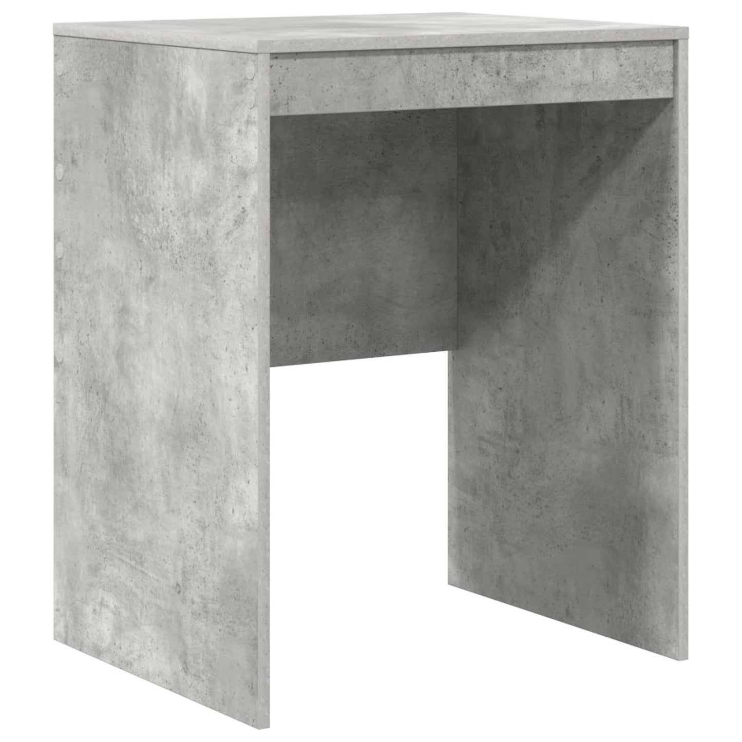 Desk with Drawer with Shelf with Storage 2 pcs Concrete Grey