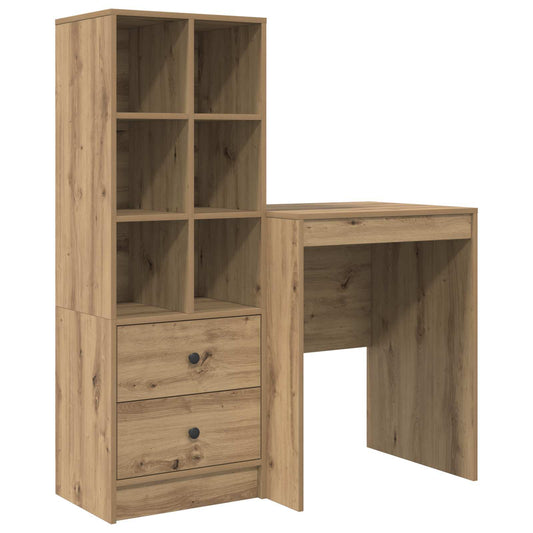 Desk Artisan Oak 105.5 x 50 x 127 cm 2 pcs