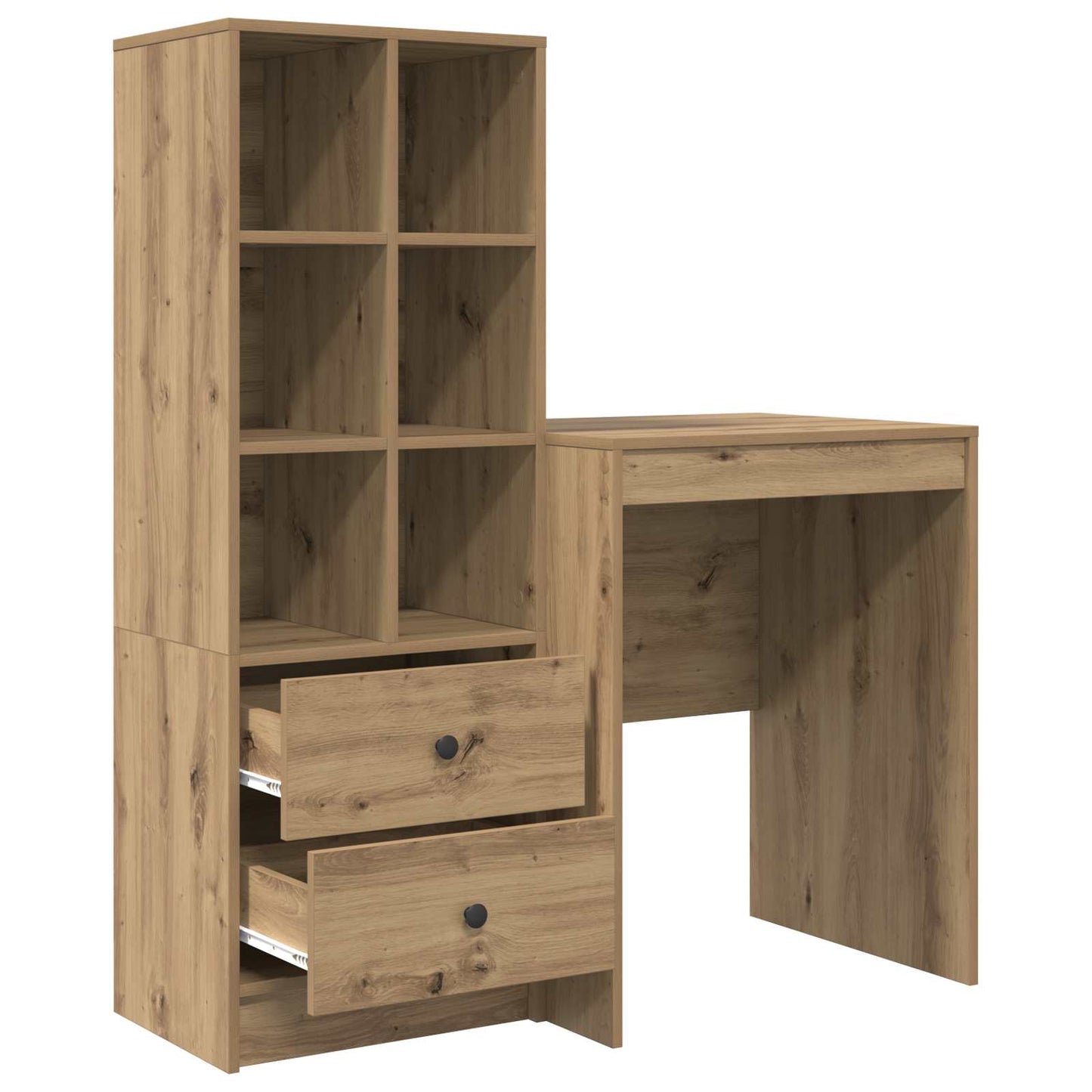 Desk Artisan Oak 105.5 x 50 x 127 cm 2 pcs