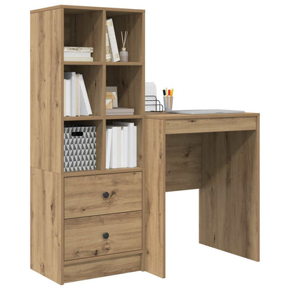 Desk Artisan Oak 105.5 x 50 x 127 cm 2 pcs