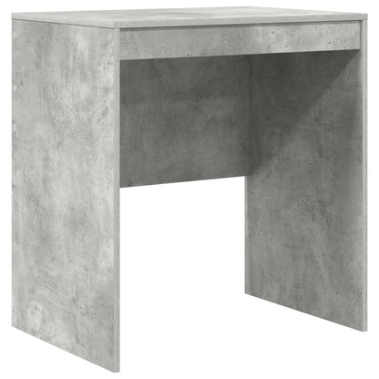 Desk with Drawer with Shelf with Storage 2 pcs Concrete Grey
