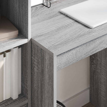 Desk Grey Sonoma 115.5 x 50 x 127 cm 2 pcs