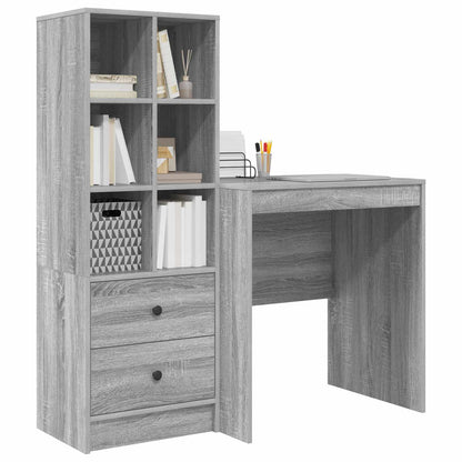 Desk Grey Sonoma 115.5 x 50 x 127 cm 2 pcs