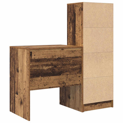 Desk Old Wood 115.5 x 50 x 127 cm 2 pcs