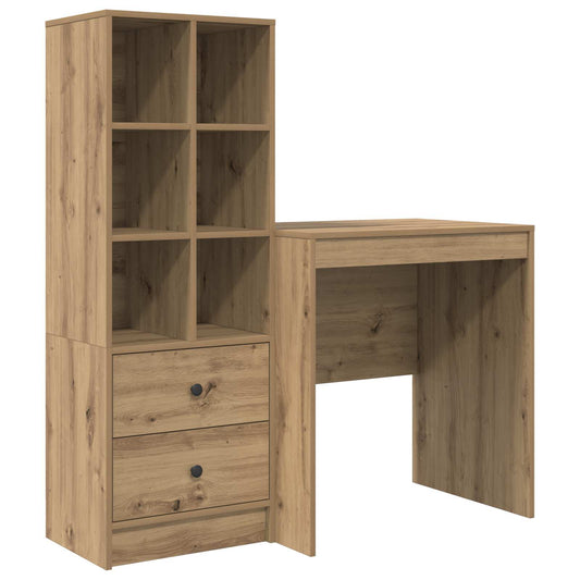 Desk Artisan Oak 115.5 x 50 x 127 cm 2 pcs