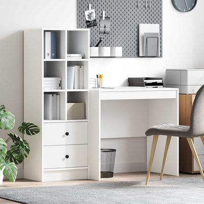 Desk White 125.5 x 50 x 127 cm 2 pcs