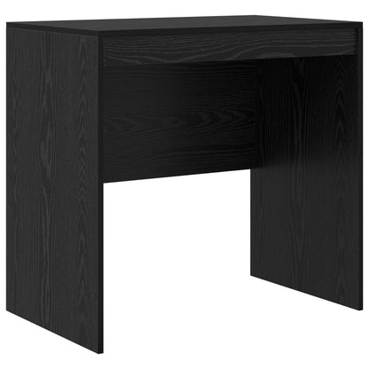 Desk with Drawer with Shelf with Storage 2 pcs Black Oak