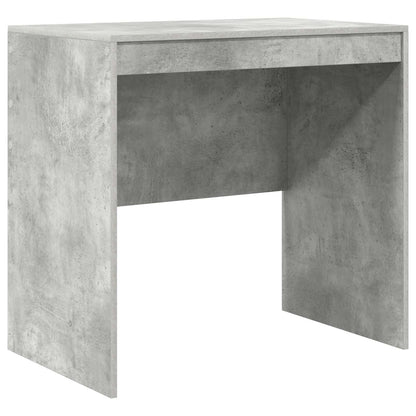 Desk with Drawer with Shelf with Storage 2 pcs Concrete Grey