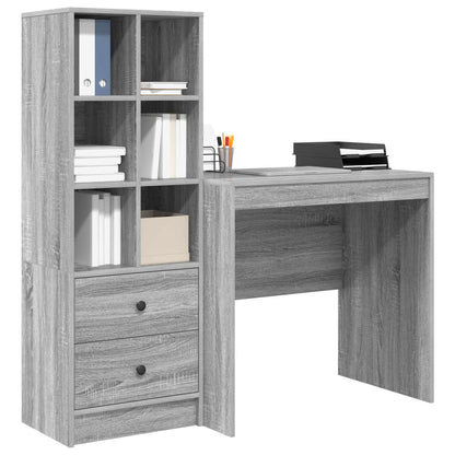 Desk Grey Sonoma 125.5 x 50 x 127 cm 2 pcs