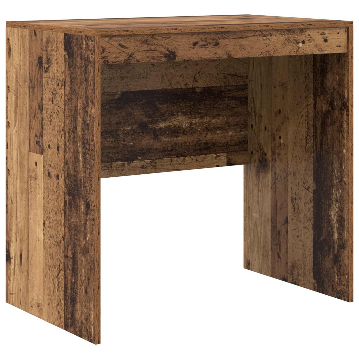 Desk with Drawer with Shelf with Storage 2 pcs Old Wood